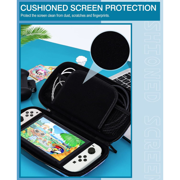 Carrying Case Compatible with Nintendo Switch OLED Model 2021 and