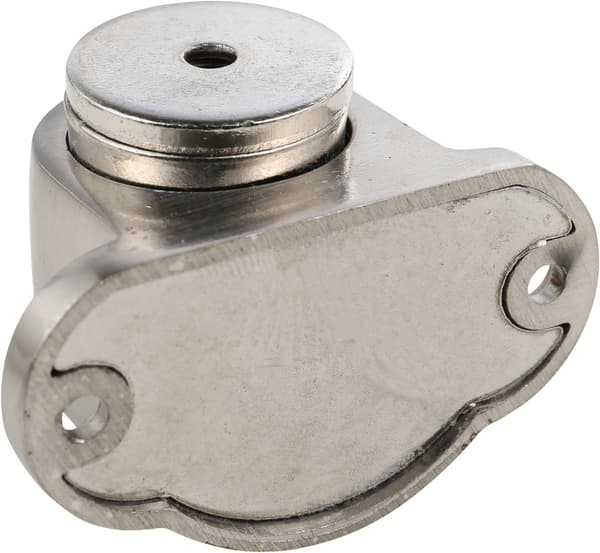 (Set om 2) Magnetisk dörrstopp i legering med skruvstöd