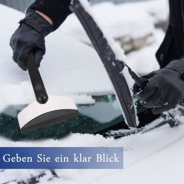 Ice Scraper, Ice Scraper Snow Shovel Snow Removal Shovel for Car W