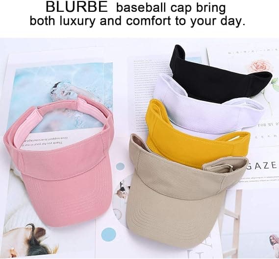 Visor Cap Dam - Golfkeps, Visor Solkeps Justerbar Herr Sport H
