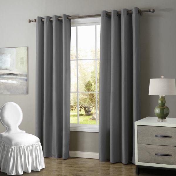 Pergola-gardin, uteplass slør, vanntett utendørs voile-gardiner med opplyst øyefilter for hage (2 stk 132x213 cm/52x84 tommer)