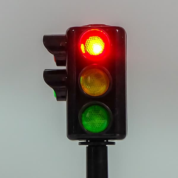 Trafiklys Legetøj Rolleleg Pædagogisk Model Vejspærringer Voi
