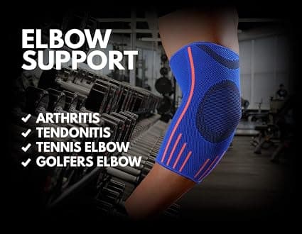 Tendinitis albue støtte, arm og albue kompression ærme til tenn