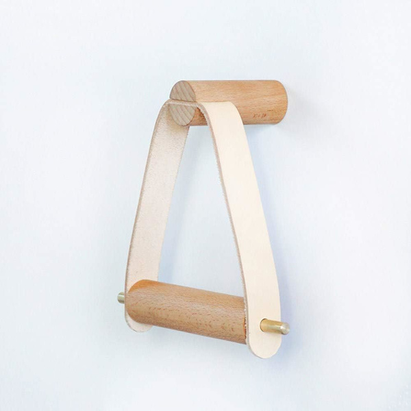 Nordic Creative trerullholder for baderomsoppbevaring