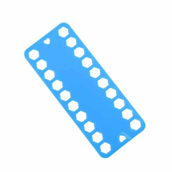 Broderigarnorganisator, 2 stk. Krysssting Garnholder, Plast