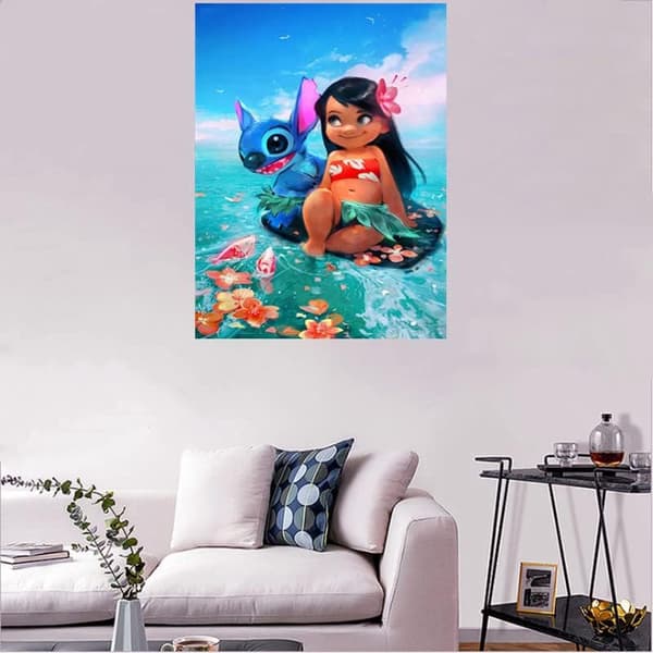 30*40CM 5D DIY Timanttitaidemaalaussarja, ristipisto, D