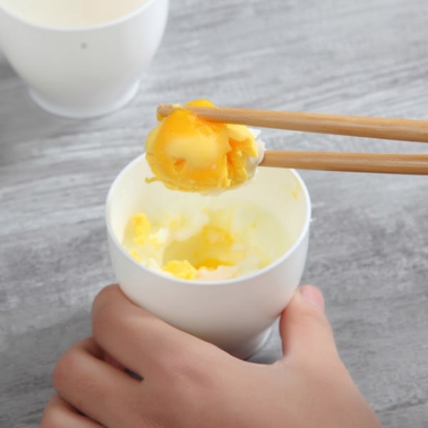 2-pack mikrovågsugnsäggkokare Mini e Steam Egg Cup Steamed Tools