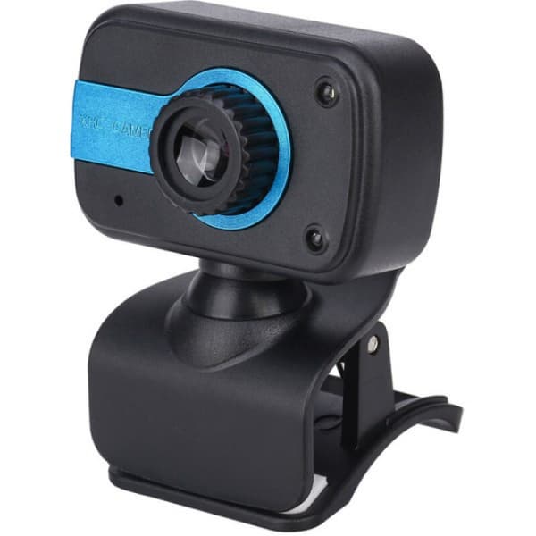 Högdefinitions USB-klämkamera, USB-dator kamera inbyggd mikrofon
