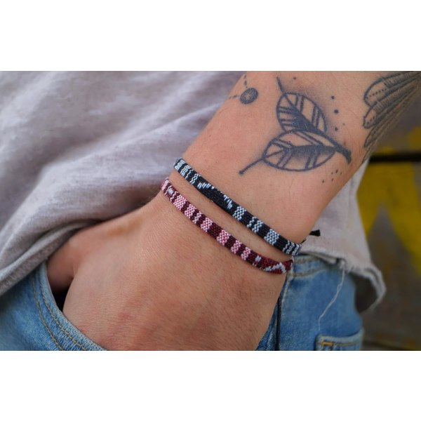 Surfer Beach Bracelet Set Men & Women - Braided Boho Summer Brace