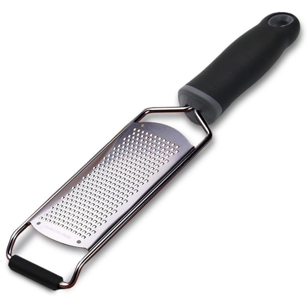 Rustfrit stålost, ergonomisk blødt håndtag citron ingefær