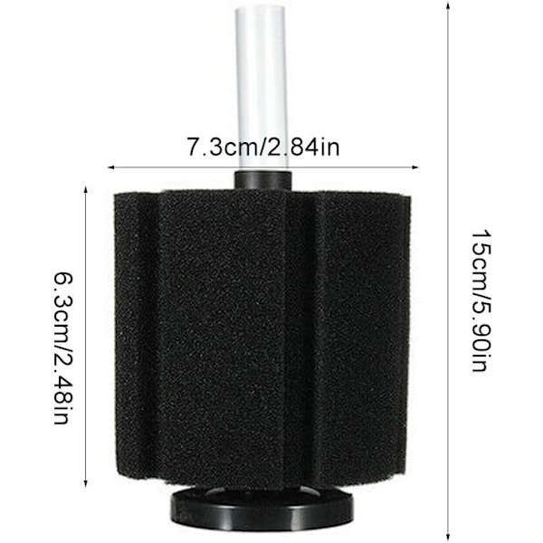 Filter Mesh Protection, 1 stk Akvarie Luftfilter, Akvarie Bio