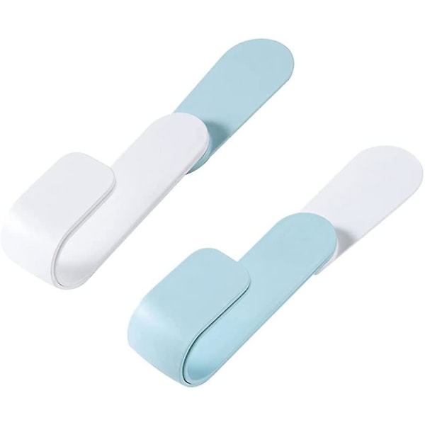 2-pack väggmonterade multifunktionsgrytlockshållare för grytlock, kök