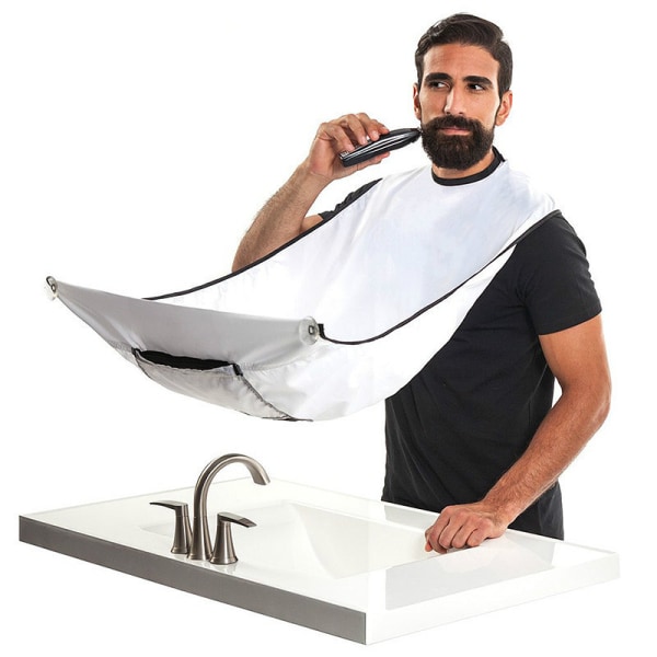 Beard Bib Beard Apron - Beard Hair Catcher for Men Shaving & Trim