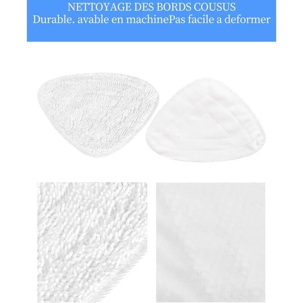6-pack Vileda Steam Mop Refill Wipes Refill Cover Microfiber Stea