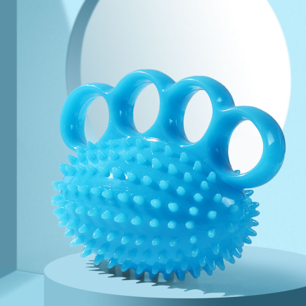 Handgreppsstärkare med fingerringar Mjuk töjbar Spikey