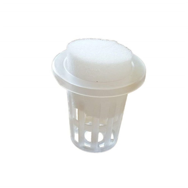 10 stk. 60mm Hydroponics Net Pot Mesh Kurv Børnehave Bomuld Planti