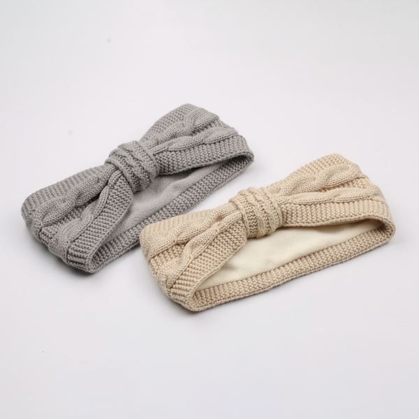 Hodebånd for kvinner Sløyfe Turban Hodebånd Hårbånd Jenter F