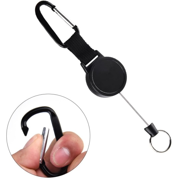 Retractable Heavy Duty Retractable Retractable Badge Reel Keychai