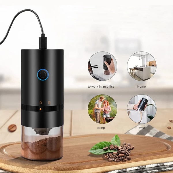 Elektrisk kaffekvern Cafe Automatisk kaffebønner Kvern Espresso