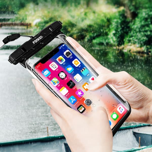 IPX8 Vandtæt Smartphone Pose [2-pak], Vandtæt Telefonpose