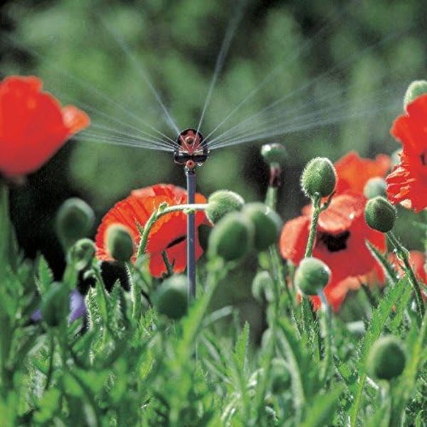 Micro-Drip 6-yts spraymunstycke: Justerbart sprinklermunstycke