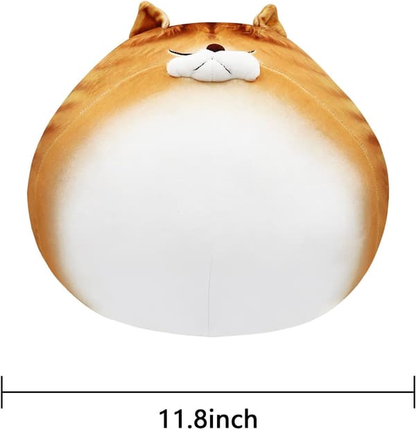 Katteplyslegetøj, japansk kattebamsepude blød pude P