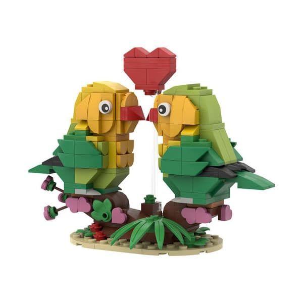 Valentins-Turteltauben kit ValentinsTurteltauben