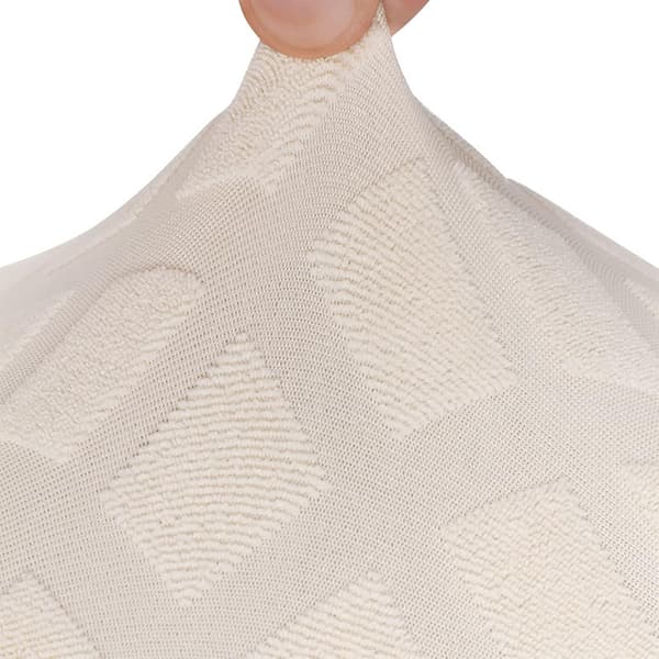 Spisestoltrekk sett med 2, elastisk Jacquard Parsons-stol