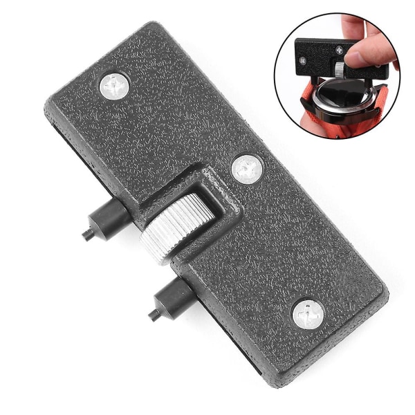 Watch Back Remover Tool, Metal Adjustable Rectangle Watch Back Ca