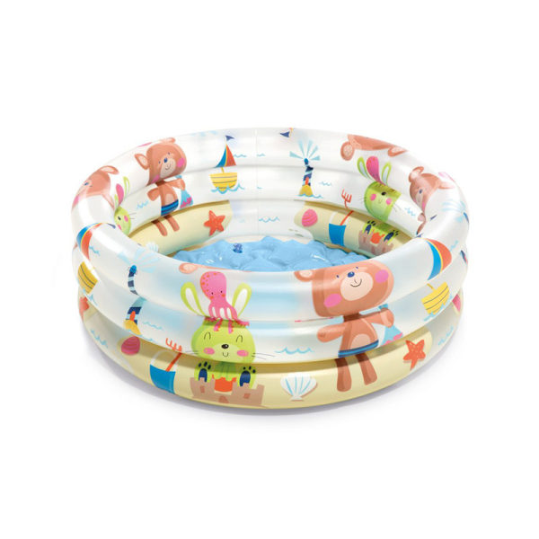 Baby pool 3-Ring 28l multifarvet