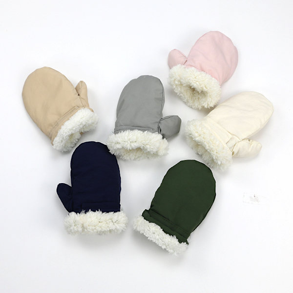 Vinterhandskar för barn, vinterhandskar för flickor och pojkar 2/3/4 år, fleece E