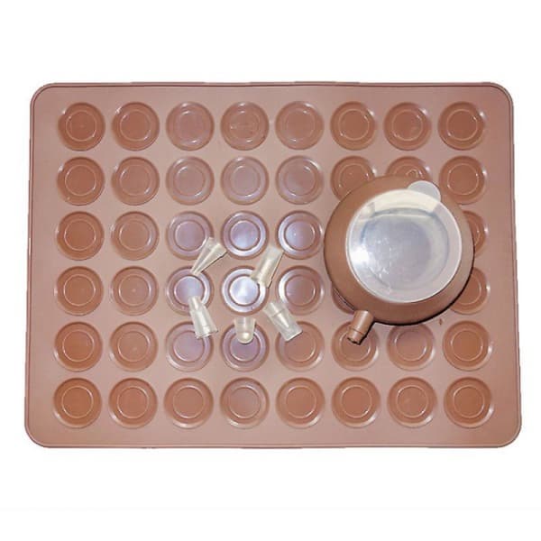Macaron silikonbakematteformsett, Non-stick Macaroon Baking S