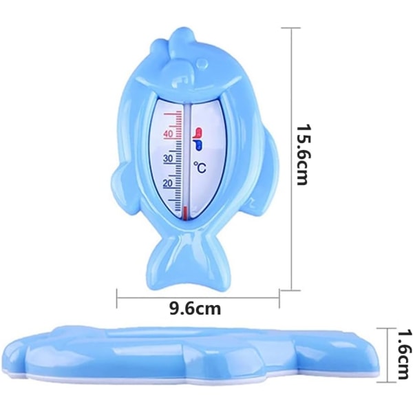 Baby Indoor Bath, Thermometer Children's Waterproof Bath, Small F