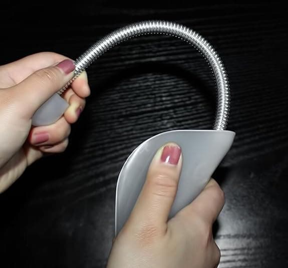 2 par professionella skoexpanderare i klar plast, längdjusterbar