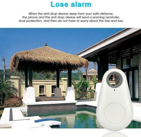 Smart Tracker Nøgle Finder Locator Bluetooth Trådløs Anti-Tabt Ala