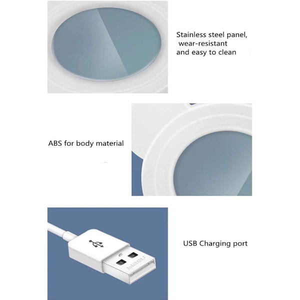 Kaffekopvarmer med ledning, stearinlysvarmer USB-krus Varmer Automa