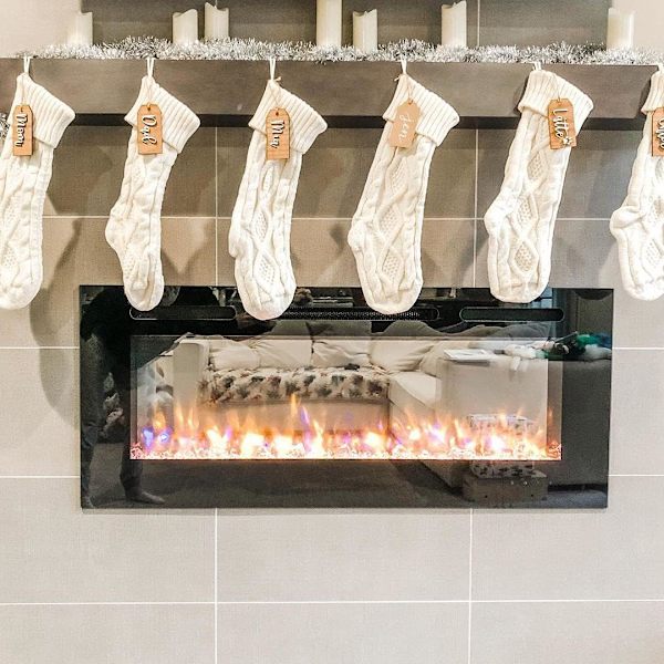 Julstrumpor, 6-pack 18 tum storlek kabelstickade st