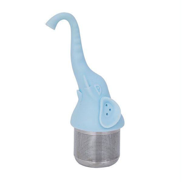 2 delar teinfuser rostfri teinfuser silikon teinfuserare