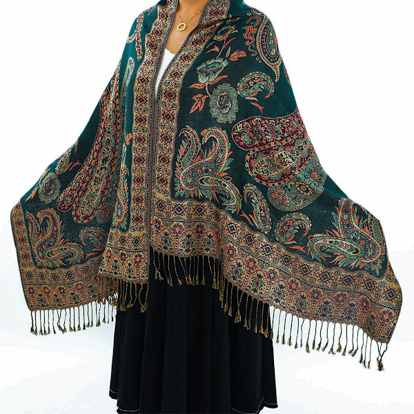 Lila 1 höst och vinter bohemisk retro jacquard etnisk stil l