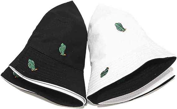 Dame Fiskerhat Solhat Visor Hatte Reversible Foldbar Spand