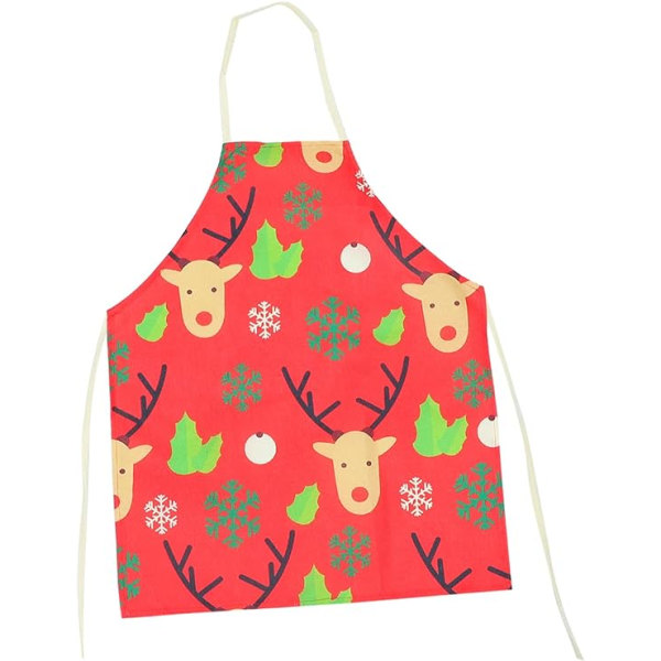 Set of 1（A)Christmas Aprons for Women - Barista Apron - Work Apro