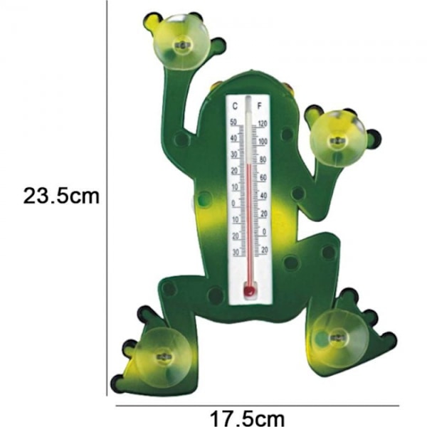 Tegneserie Frosj Sugkopp Termometer Innendørs Utendørs Termometer