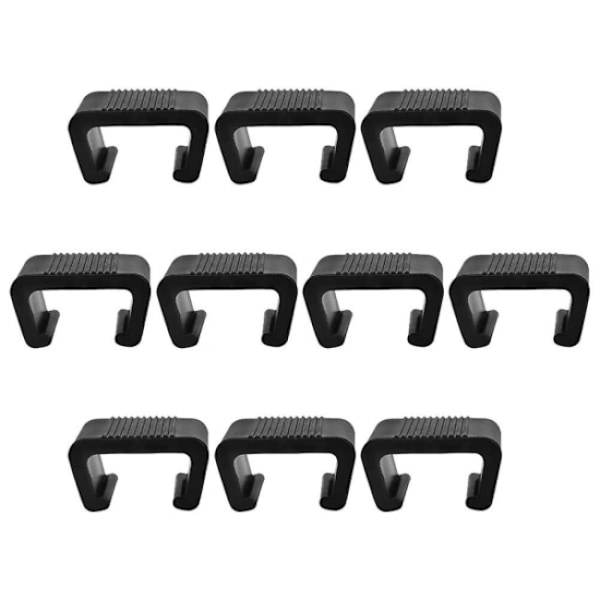 10 stk fletmøbelklips Sofa Clips Udendørs terrasse rattan s