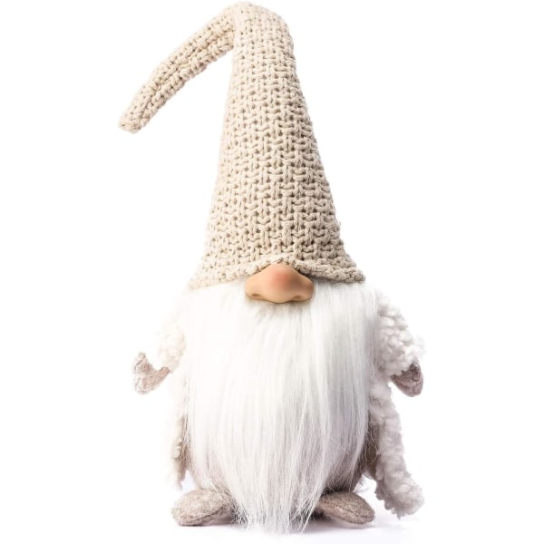 Holiday Gnome Handgjord svensk Tomte, Jultomtedekoration Eller