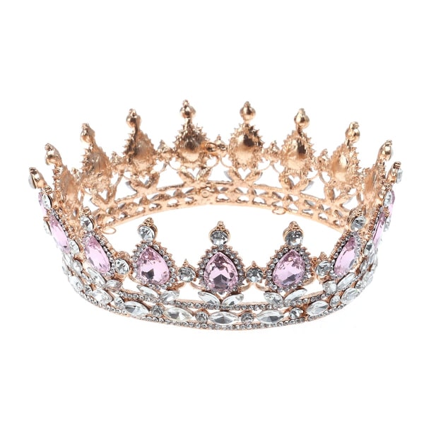 Krystall Rhinestone Tiara Krone Prinsesse Dronning Tiara for Forlovelse