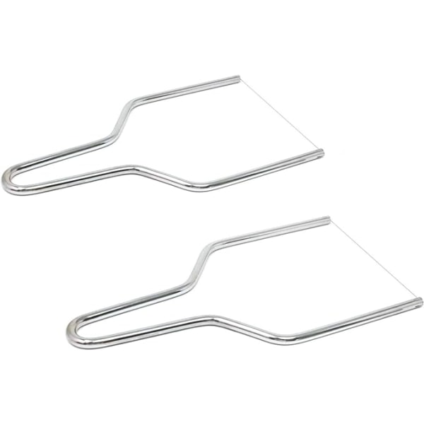 2 stk. rustfrit stål smør ost wire cutter køkkenknive