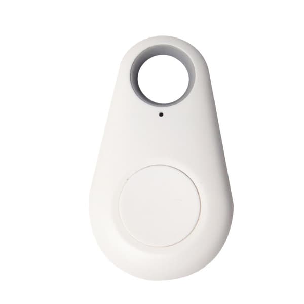 4x Hvit Smart Tracker Nøkkelfinner Locator Bluetooth Trådløs Anti