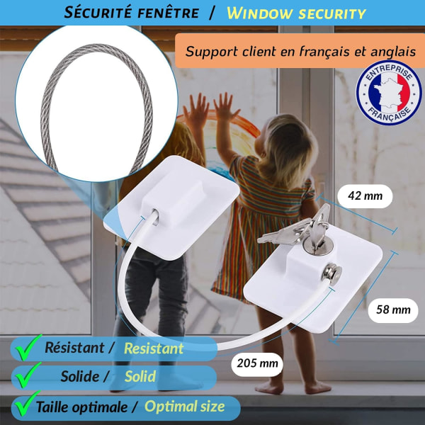 Window and Child Closet Security: [x3 COINS] + BONUS | Without Dr