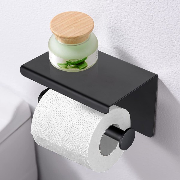 Toalettpappershållare, självhäftande toalettpappershållare, pappersdispenser