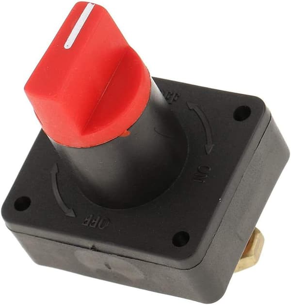 100Amp Batteri Master Disconnect Rotary Cut Off Isolator Switch f